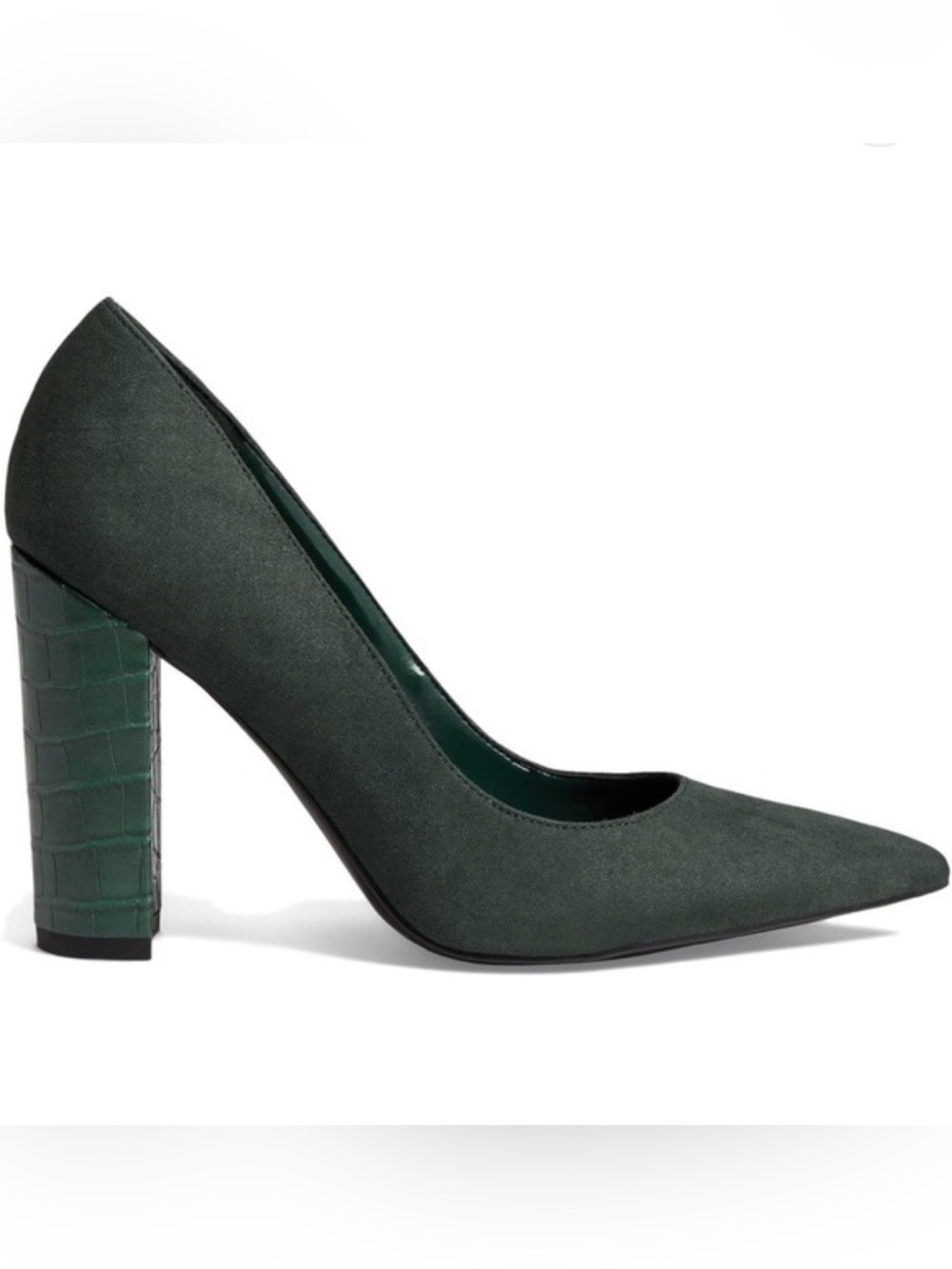 Nine West Paulee2 Croc Block Heels